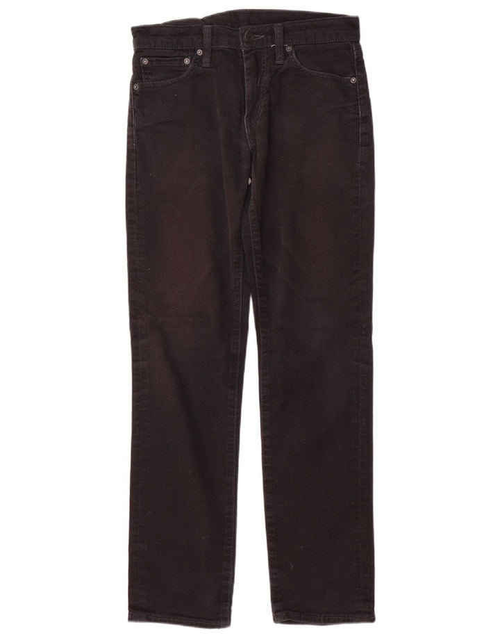 Мужские прямые джинсы Levi's W30 L32, черный хлопок