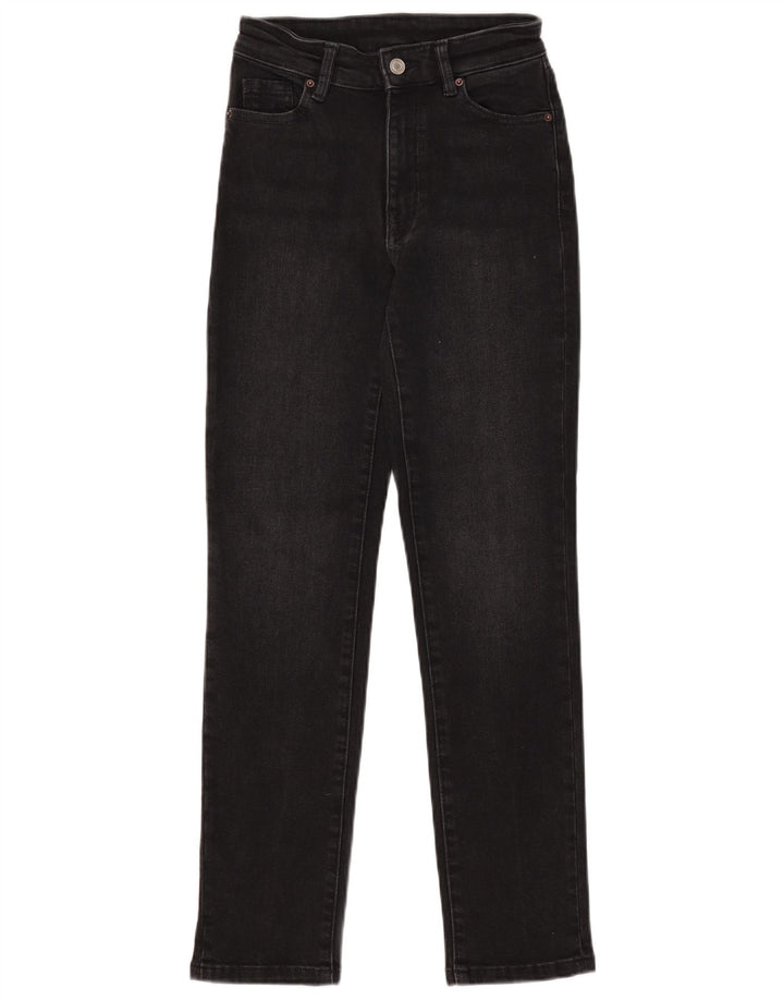Женские зауженные джинсы Massimo Dutti EU 34 2XS W24 L28 черные