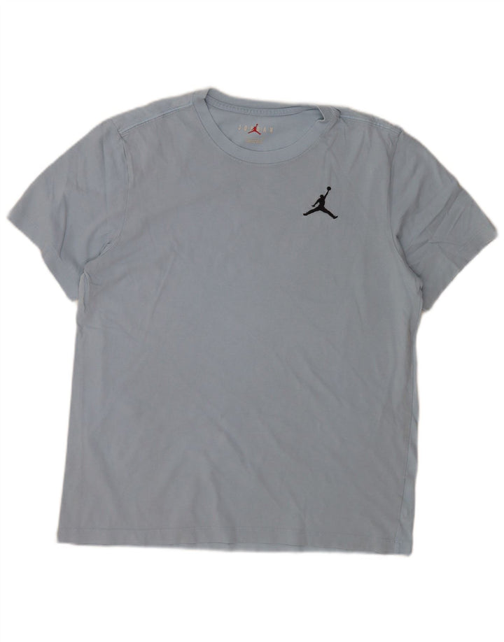 Мужская футболка Jordan Top, большой синий хлопок