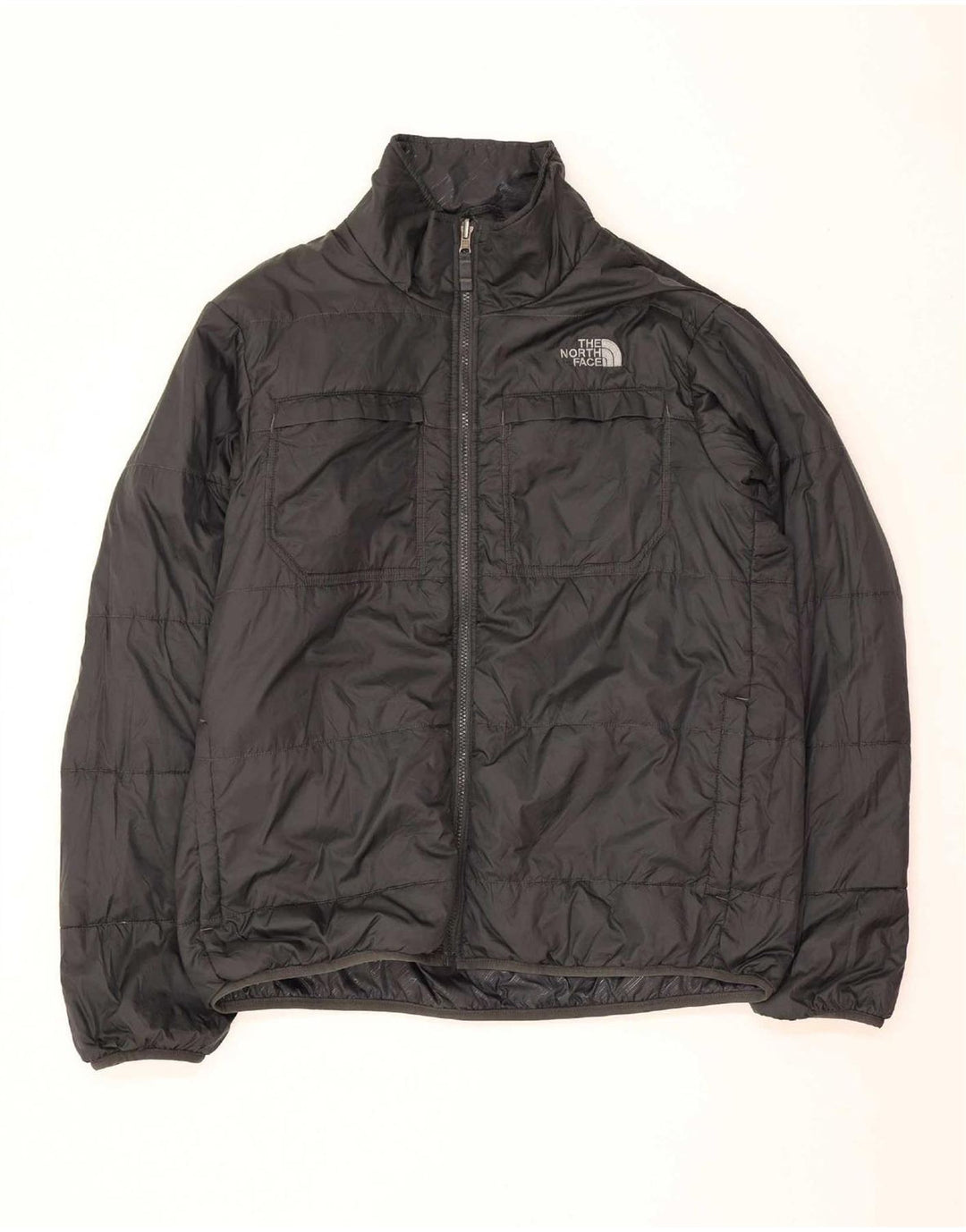 Мужская двусторонняя куртка The North Face UK 40, большой черный нейлон