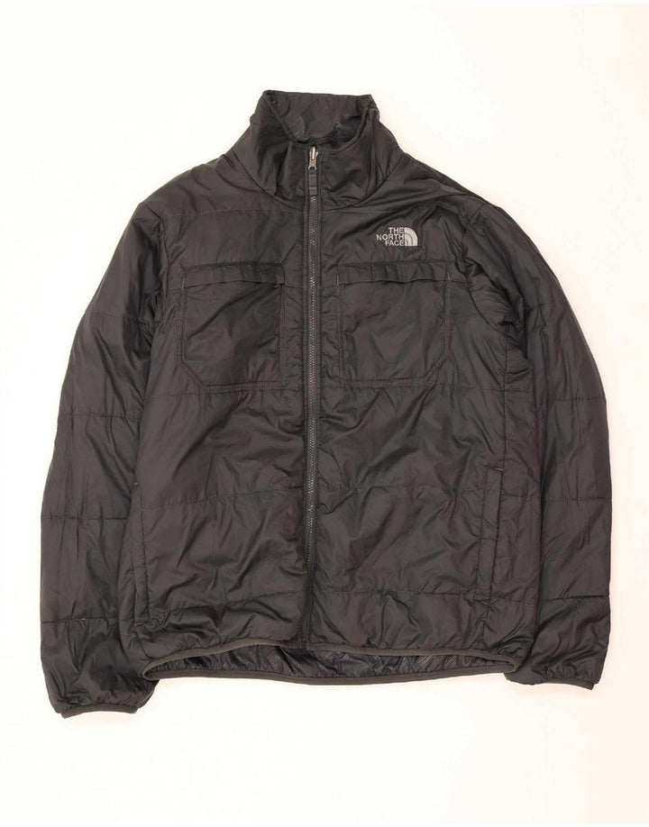 Мужская двусторонняя куртка The North Face UK 40, большой черный нейлон