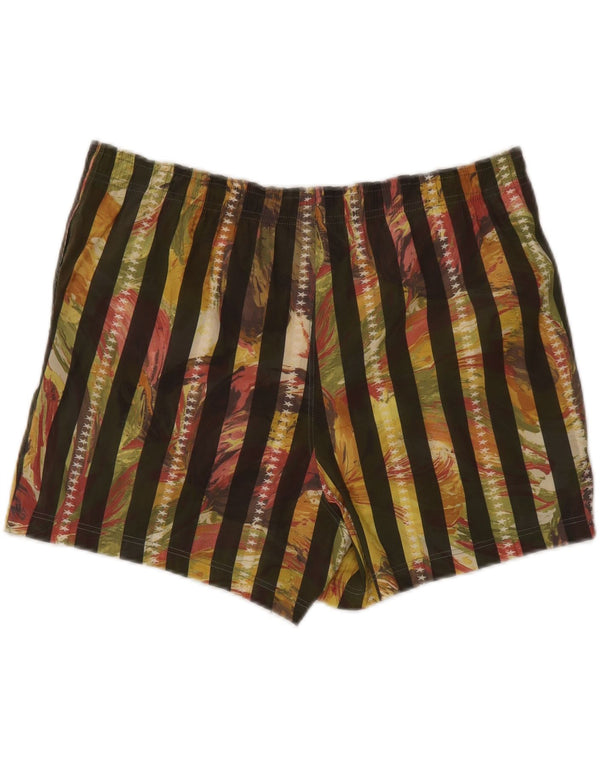 Мужские шорты для плавания FILA IT 56 3XL Хаки в полоску