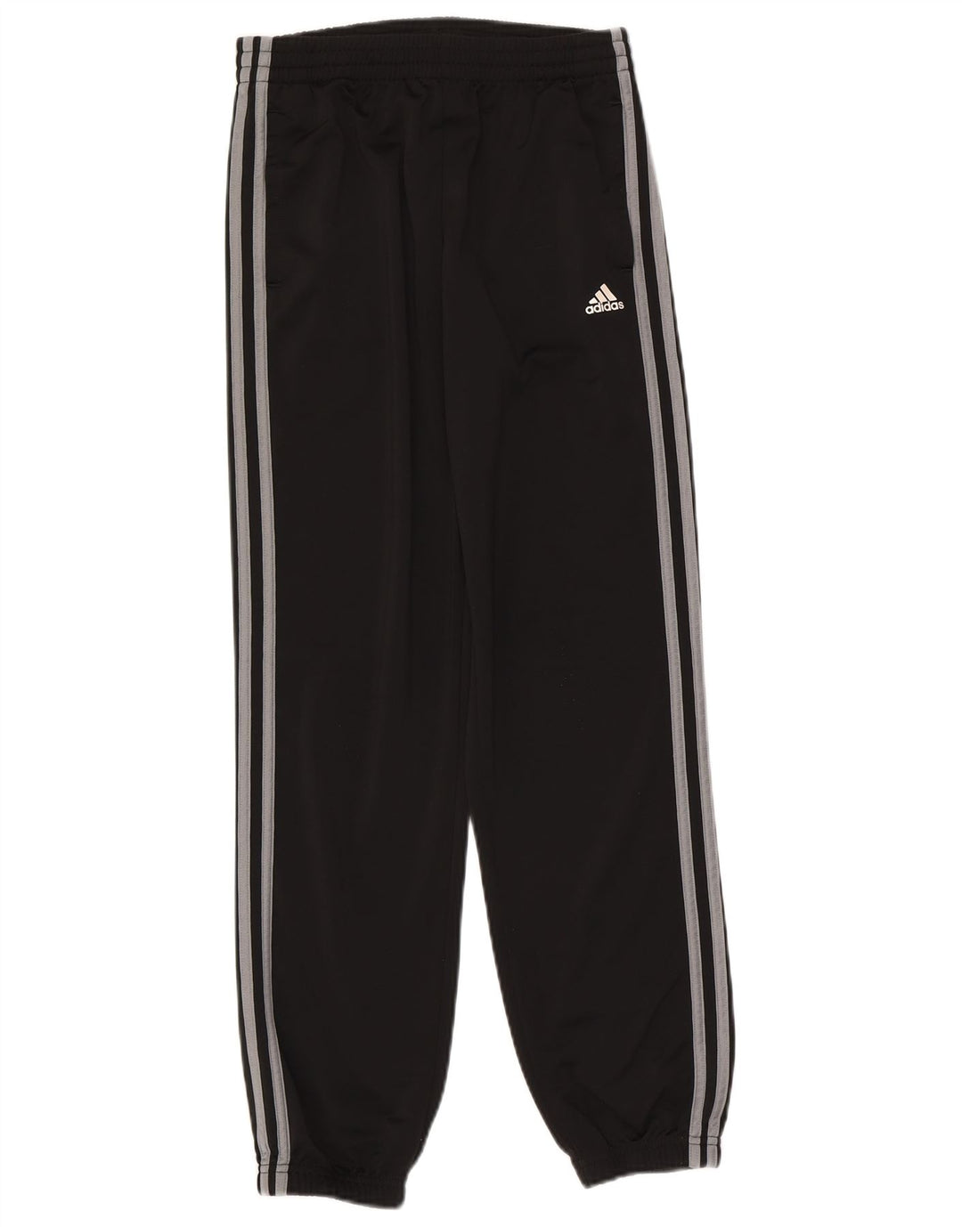 Спортивный костюм Adidas для мальчиков, брюки для бега, 13-14 лет, черный полиэстер