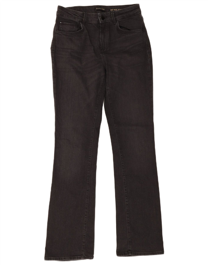 Женские джинсы Bootcut со средней посадкой Massimo Dutti EU 38 Small W28 L32 Серые