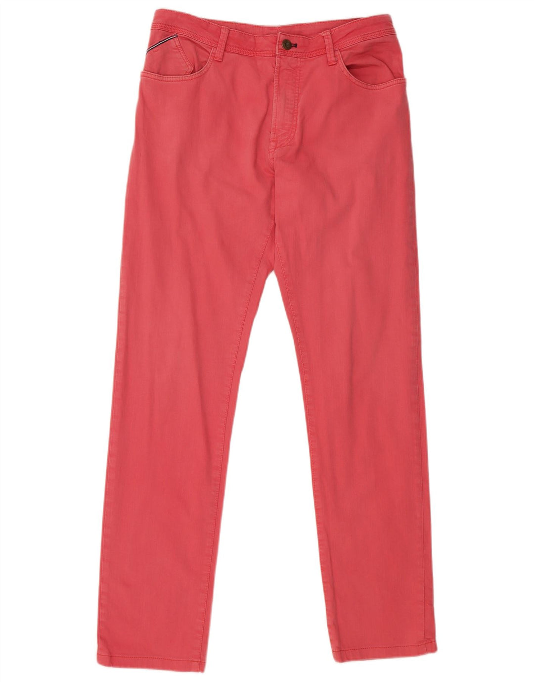 Мужские зауженные джинсы Massimo Dutti EU 42, большие W32 L31, розовые