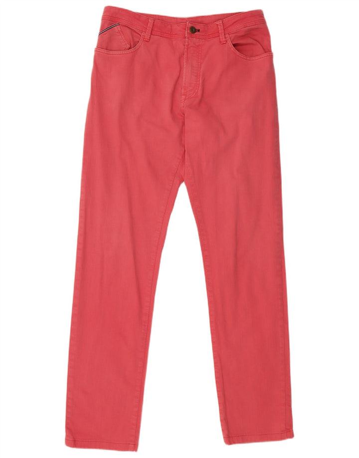 Мужские зауженные джинсы Massimo Dutti EU 42, большие W32 L31, розовые