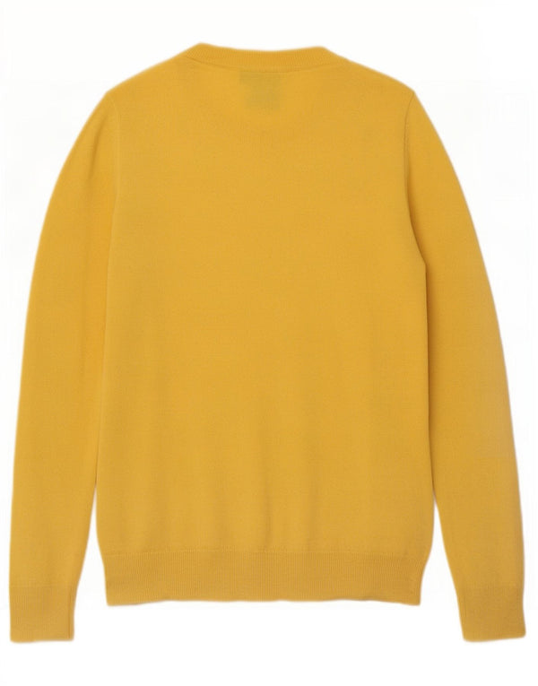 Женский джемпер с круглым вырезом Massimo Dutti UK 6 XS Желтый