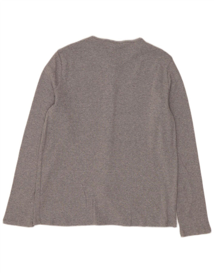 Женский кардиган Marks & Spencer UK 12, хлопковый средний серый цвет