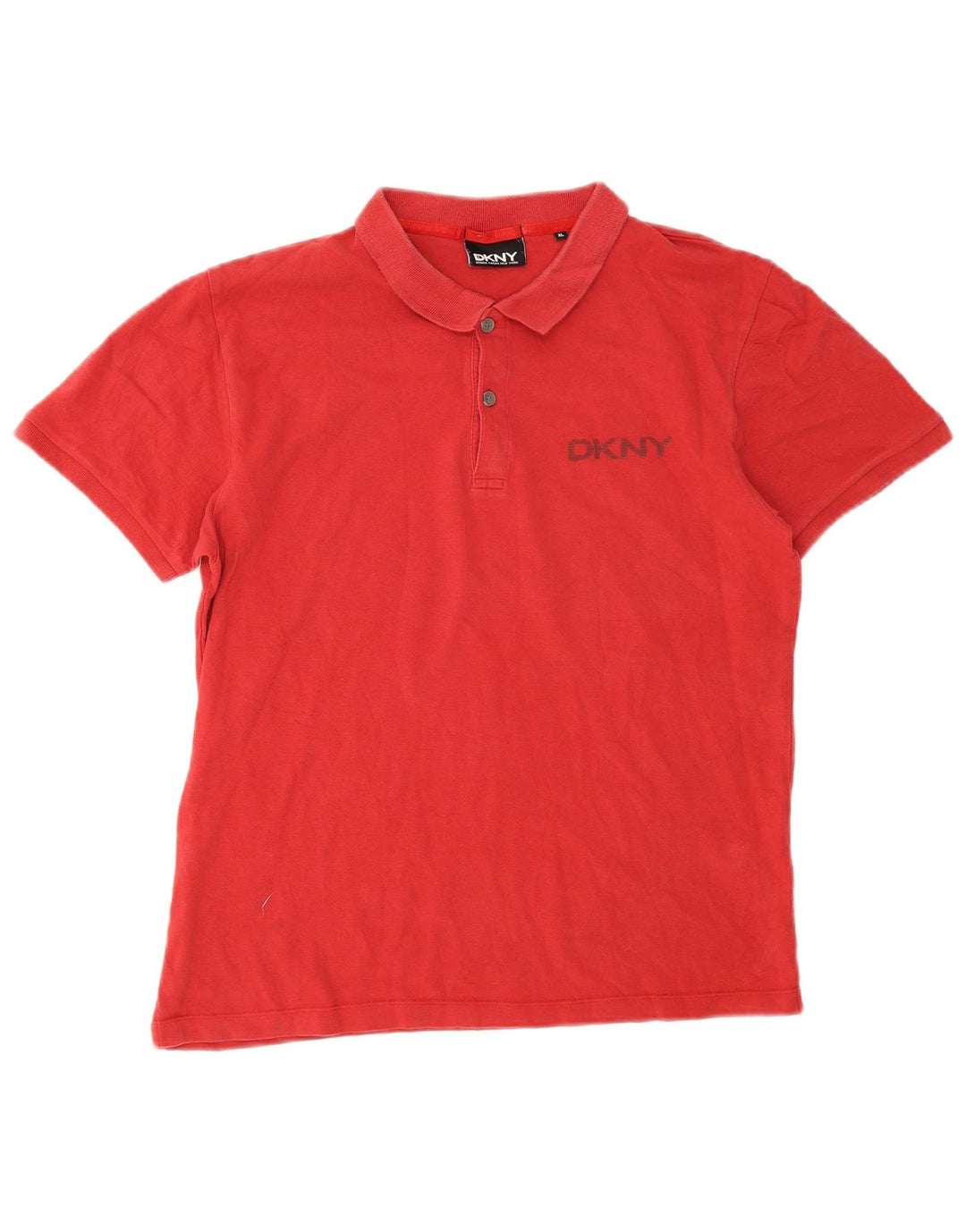 Мужская рубашка-поло Dkny XL, красный хлопок