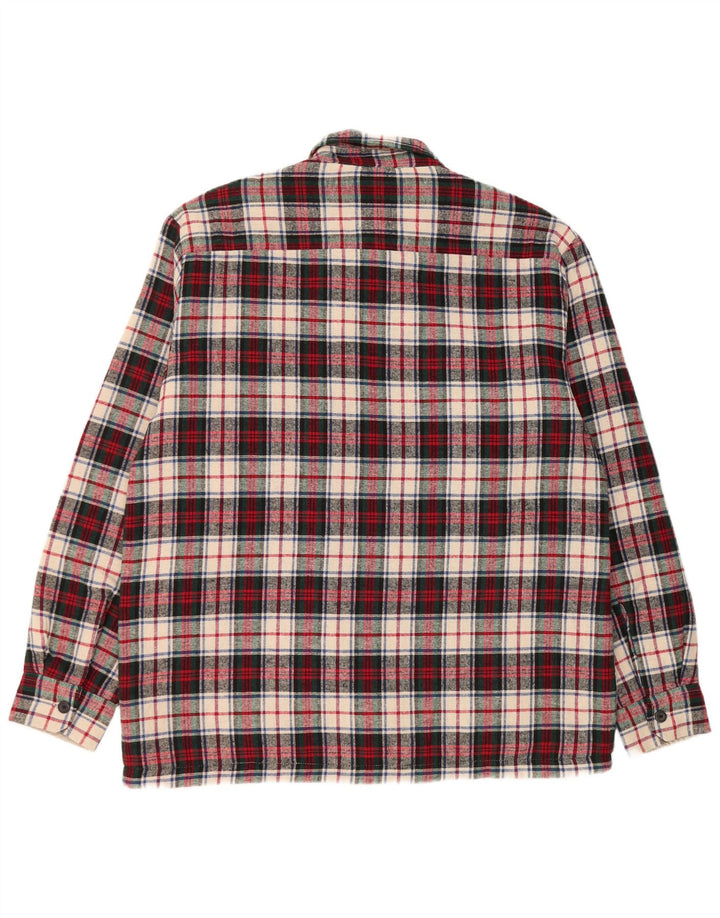 Мужская фланелевая рубашка Piombo Lumberjack XL, хлопок в разноцветную клетку