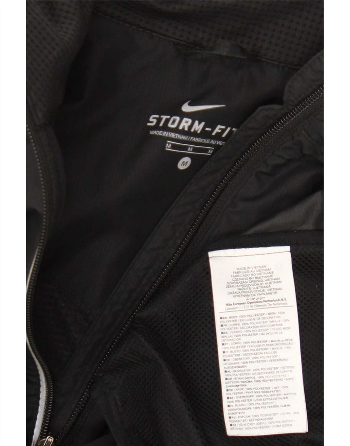 Женская спортивная куртка Nike Storm-Fit UK 12, средний черный полиэстер