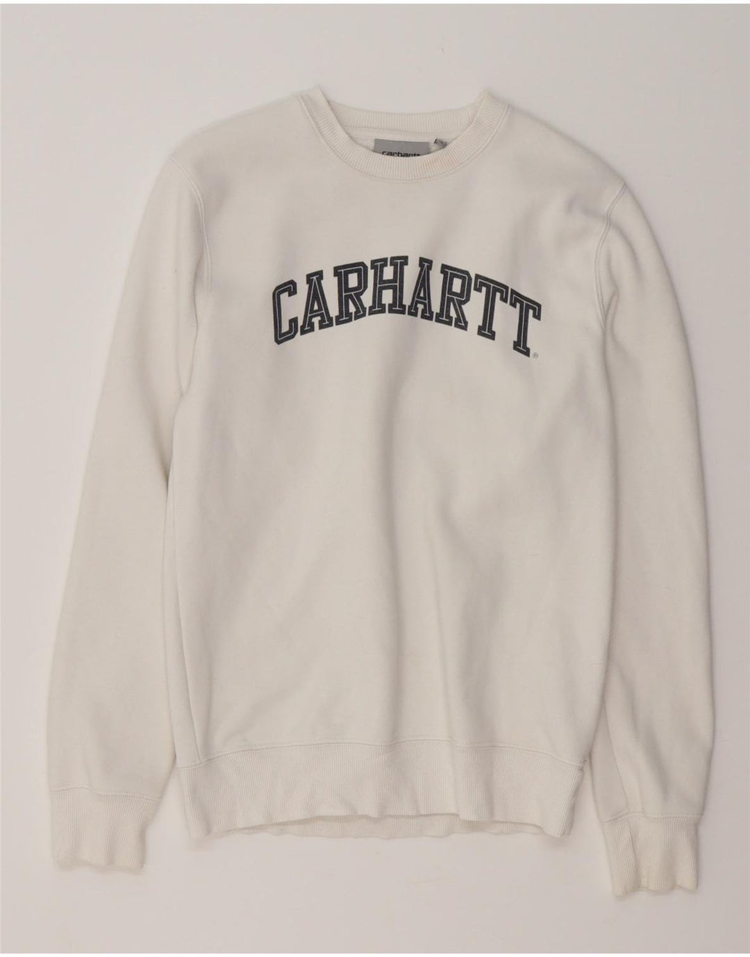 Мужской свитшот CARHARTT с графическим рисунком XS, белый хлопок