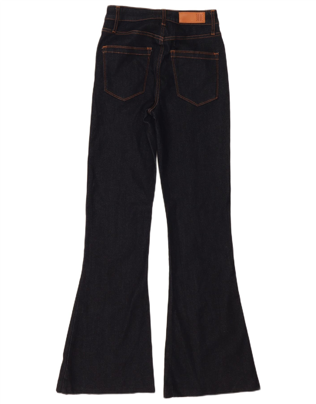 Женские расклешенные джинсы Reiss W27 L33 Темно-синие из вискозы