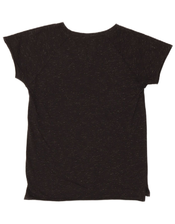 Женская панамская футболка с рисунком HARD ROCK CAFE Top UK 12, средний черный цвет