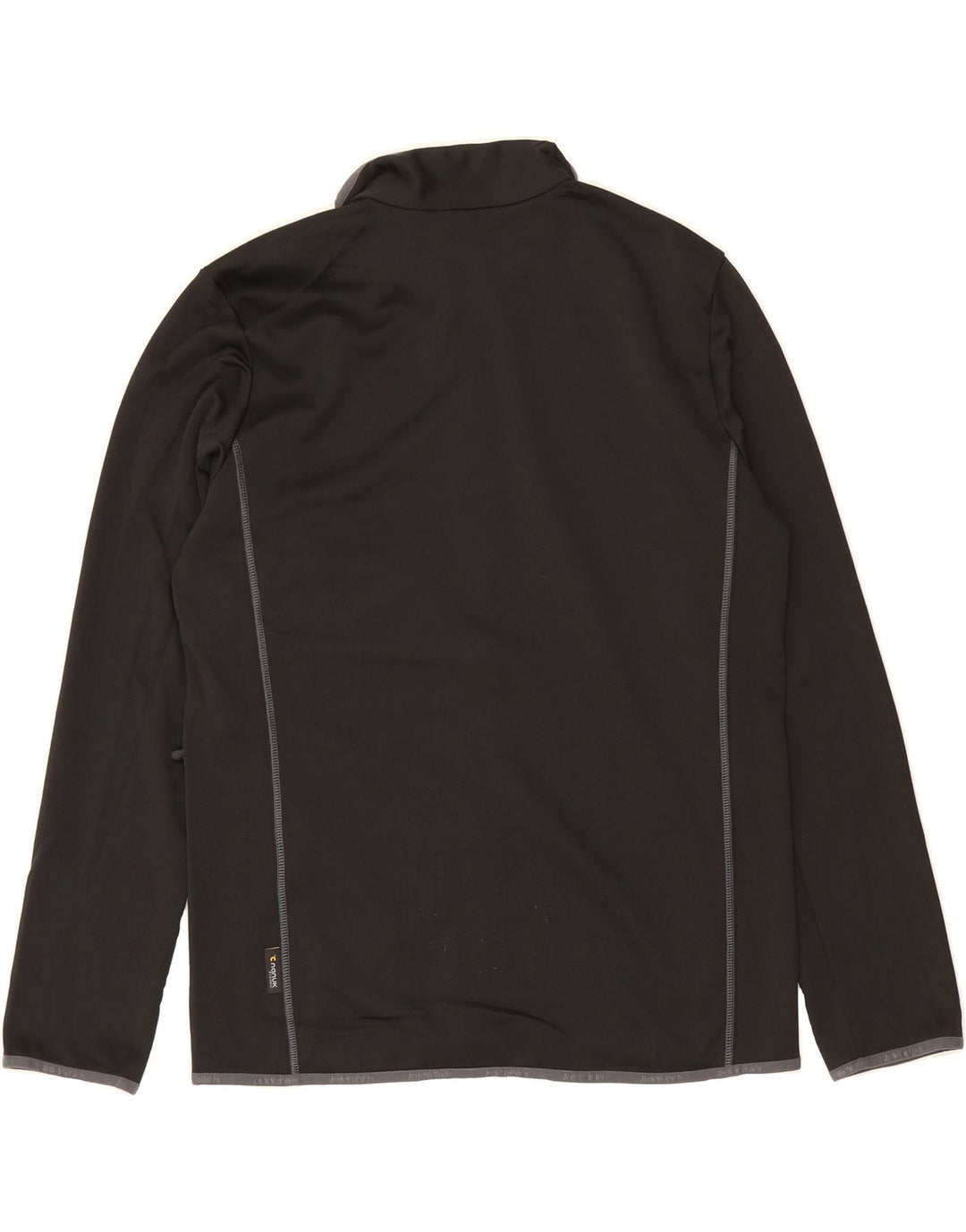 JACK & JONES Mens Tracksuit Top Jacket UK 40 Medium Black Polyester Vintage Jack & Jones and Second-Hand Jack & Jones from Messina Hembry 