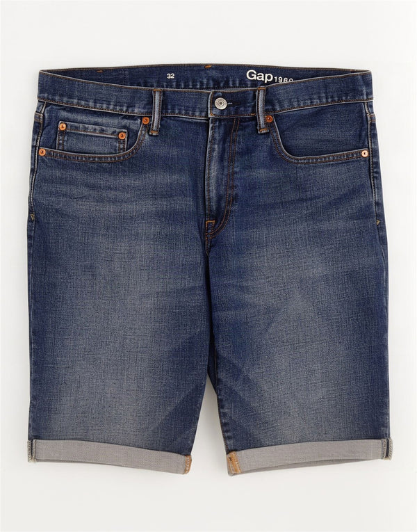 Женские джинсовые шорты Gap W32, большие синие, хлопок