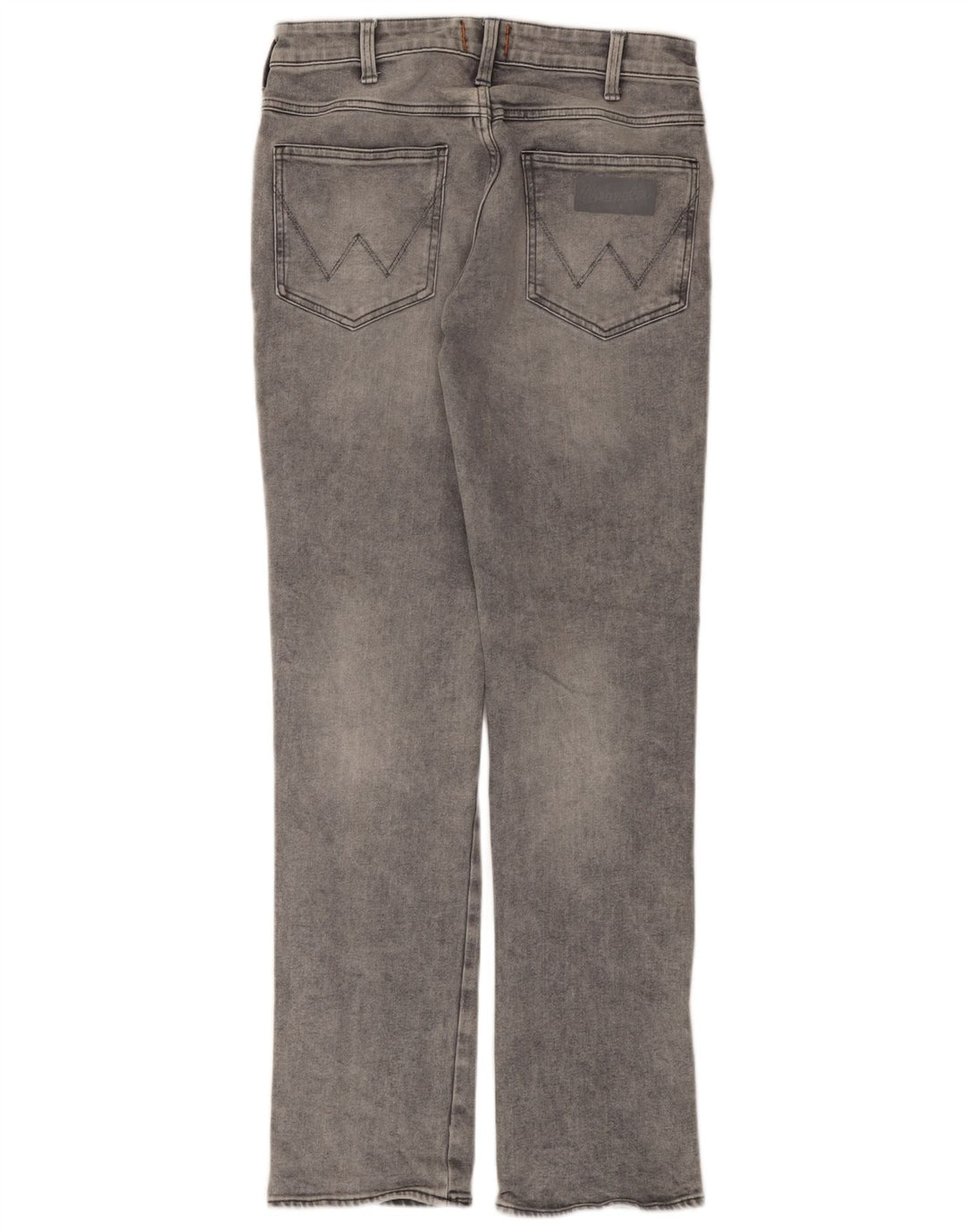 Мужские прямые джинсы Wrangler Zathan W30 L32, серый хлопок