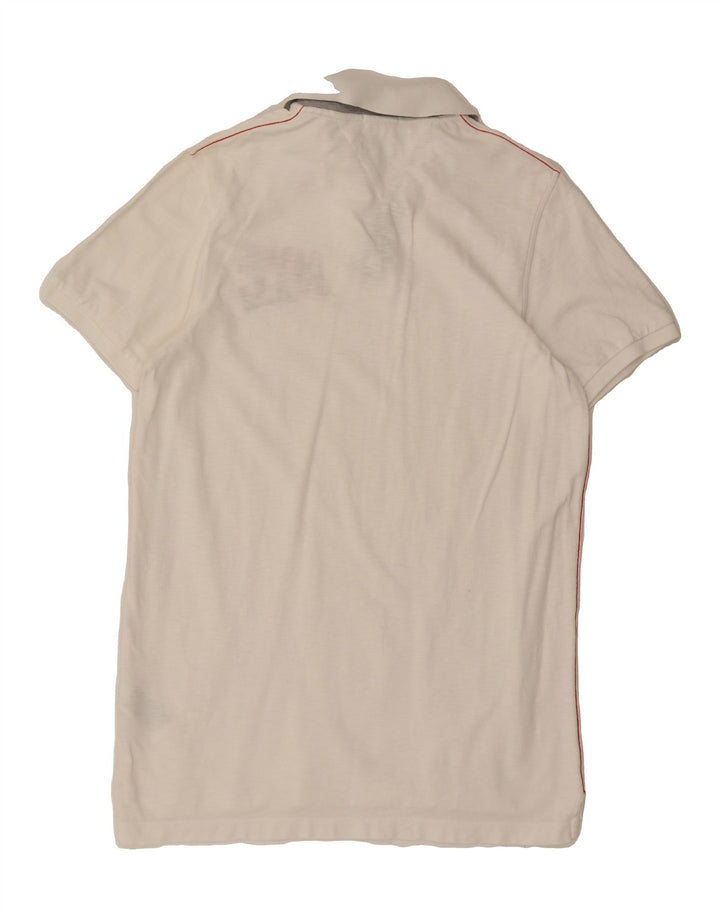 TOMMY HILFIGER Mens Polo Shirt 2XL White Cotton Vintage Tommy Hilfiger and Second-Hand Tommy Hilfiger from Messina Hembry 