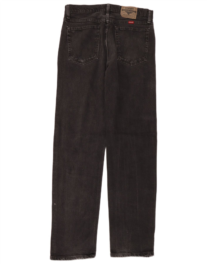 Мужские прямые джинсы Wrangler W32 L34, черный хлопок