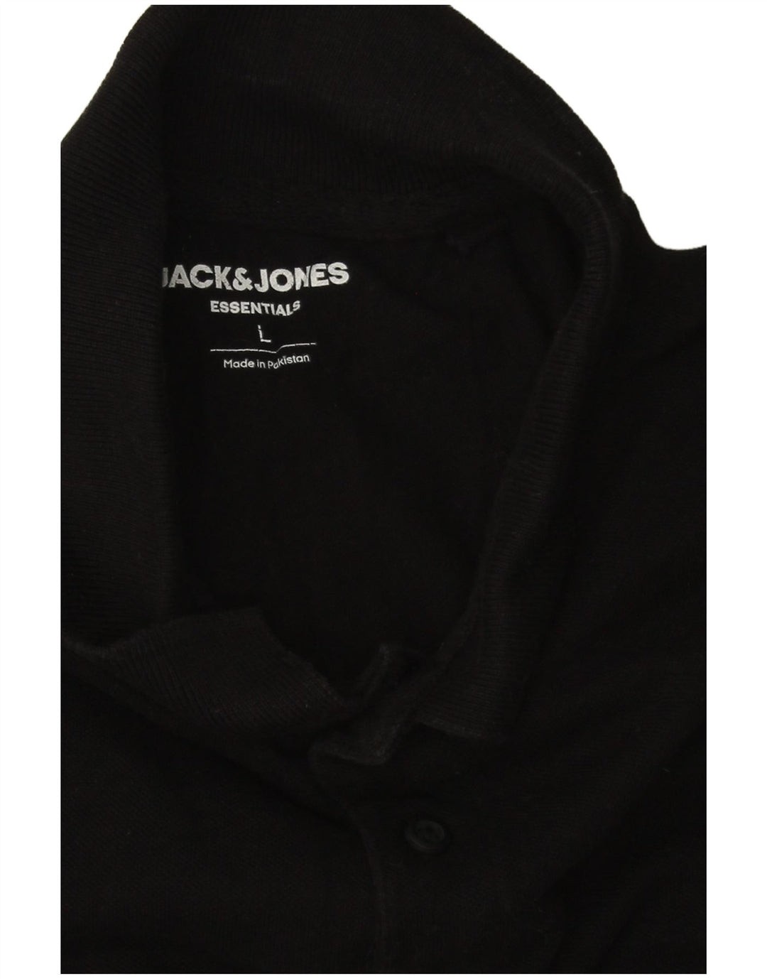 Мужская рубашка поло Jack & Jones, большая черная, хлопок