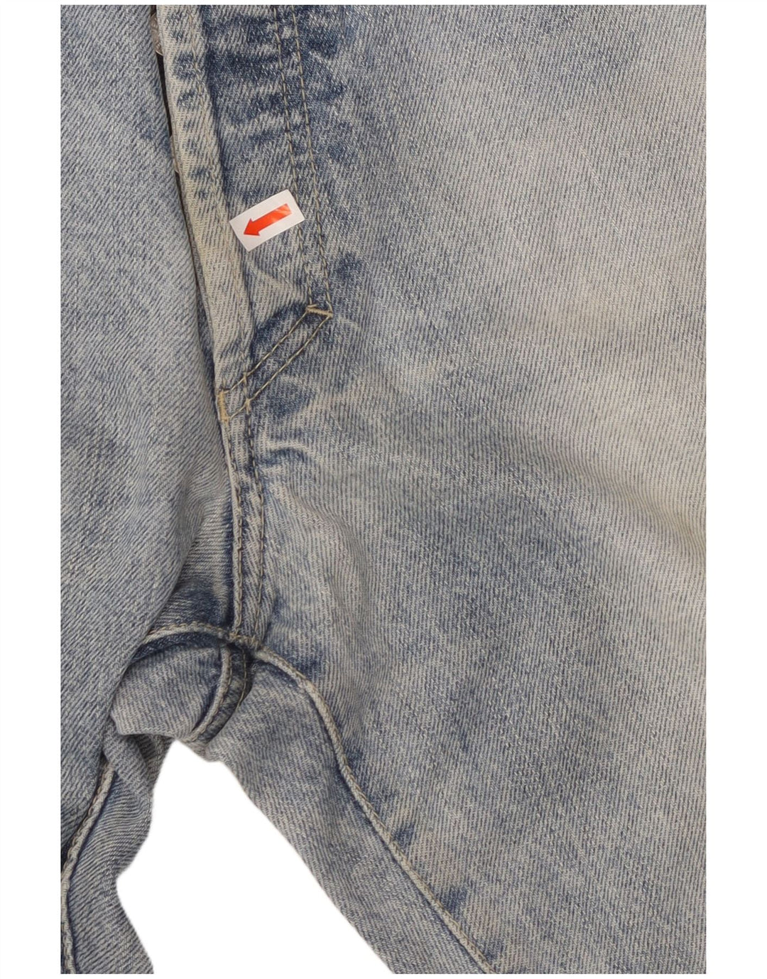 Мужские прямые джинсы VERSACE W34 L33, синий хлопок