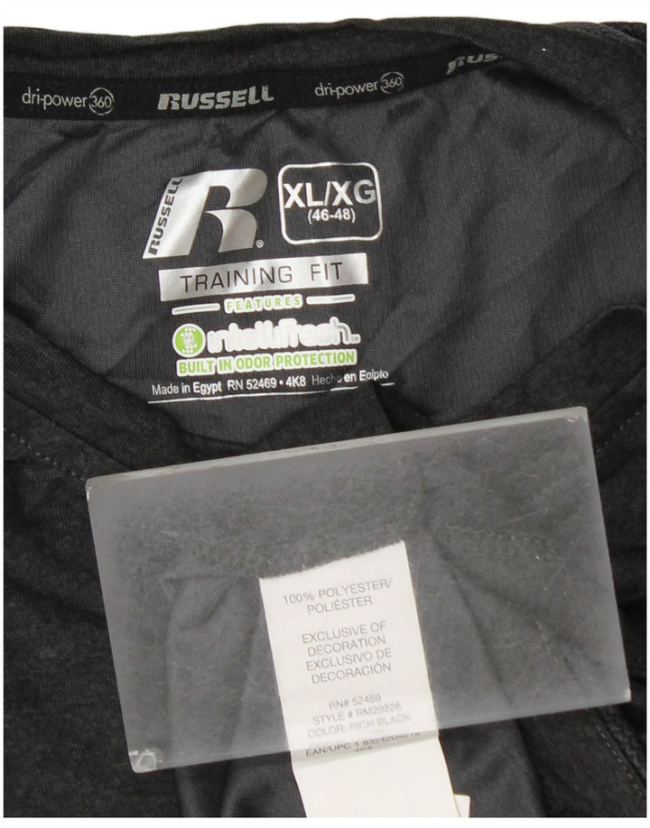 Мужской жилет Dri-Power RUSSELL ATHLETIC UK 46/48 XL, серый полиэстер