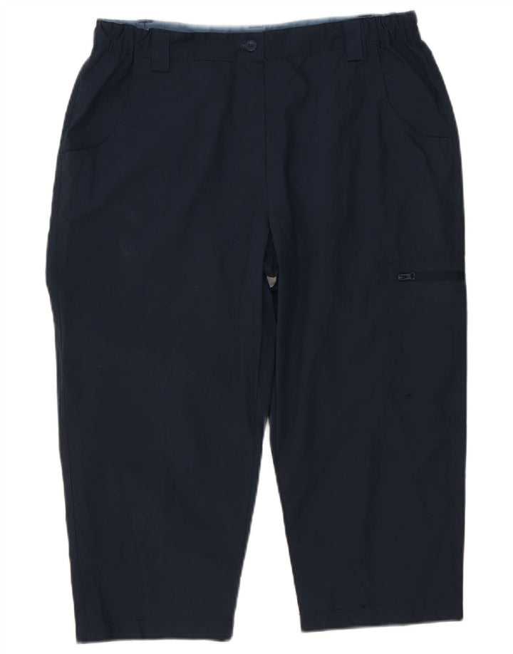 Женские брюки карго Mountain Warehouse UK 12, средние W32 L20, темно-синие