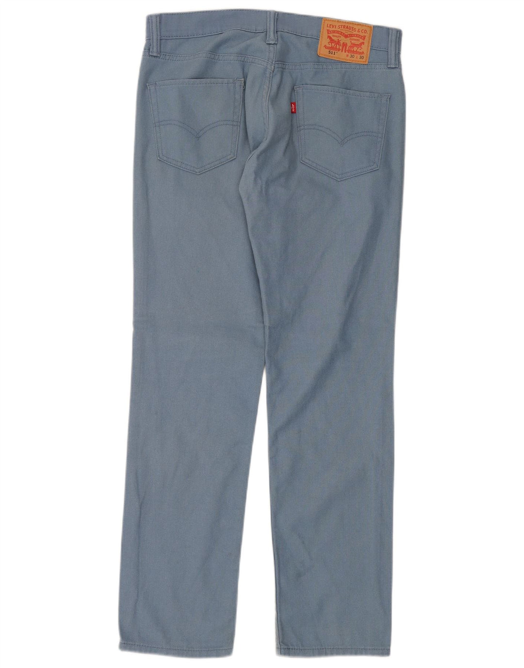 Мужские повседневные брюки Levi's 511 W30 L30 синие, хлопок