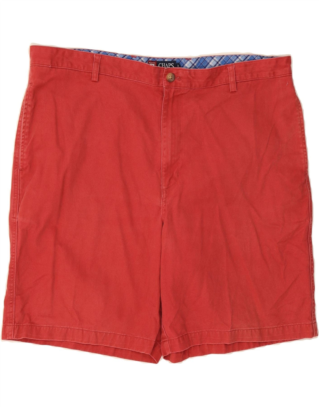 CHAPS Mens Chino Shorts W42 2XL  Red Cotton Vintage Chaps and Second-Hand Chaps from Messina Hembry 
