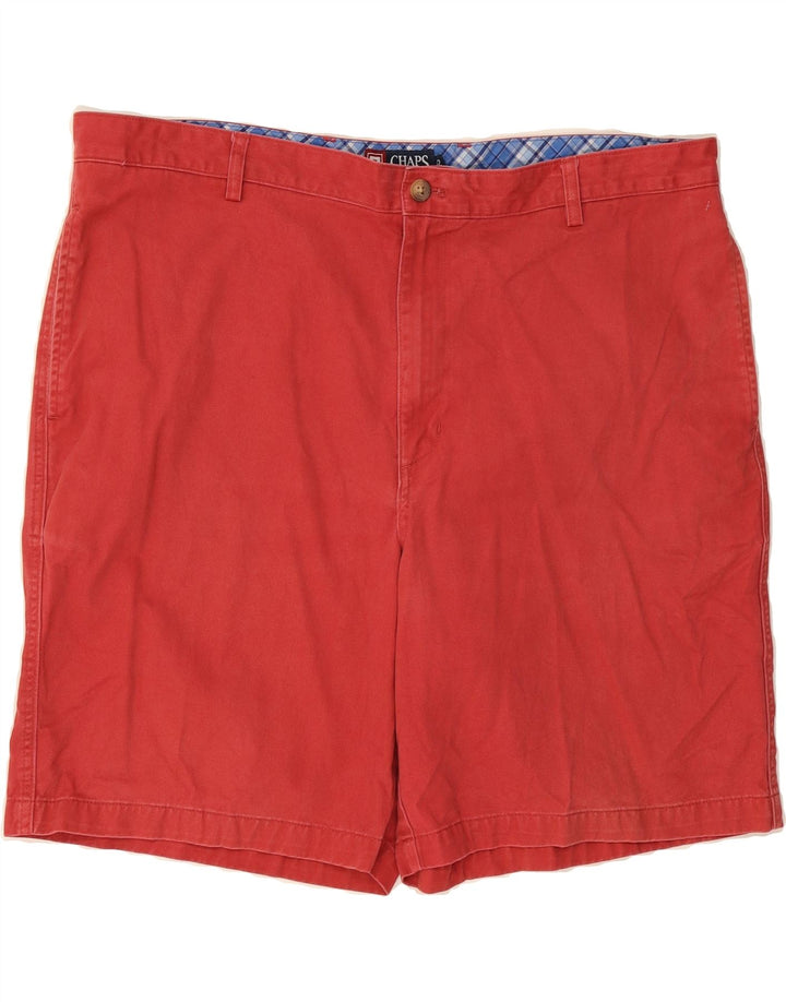 CHAPS Mens Chino Shorts W42 2XL  Red Cotton Vintage Chaps and Second-Hand Chaps from Messina Hembry 