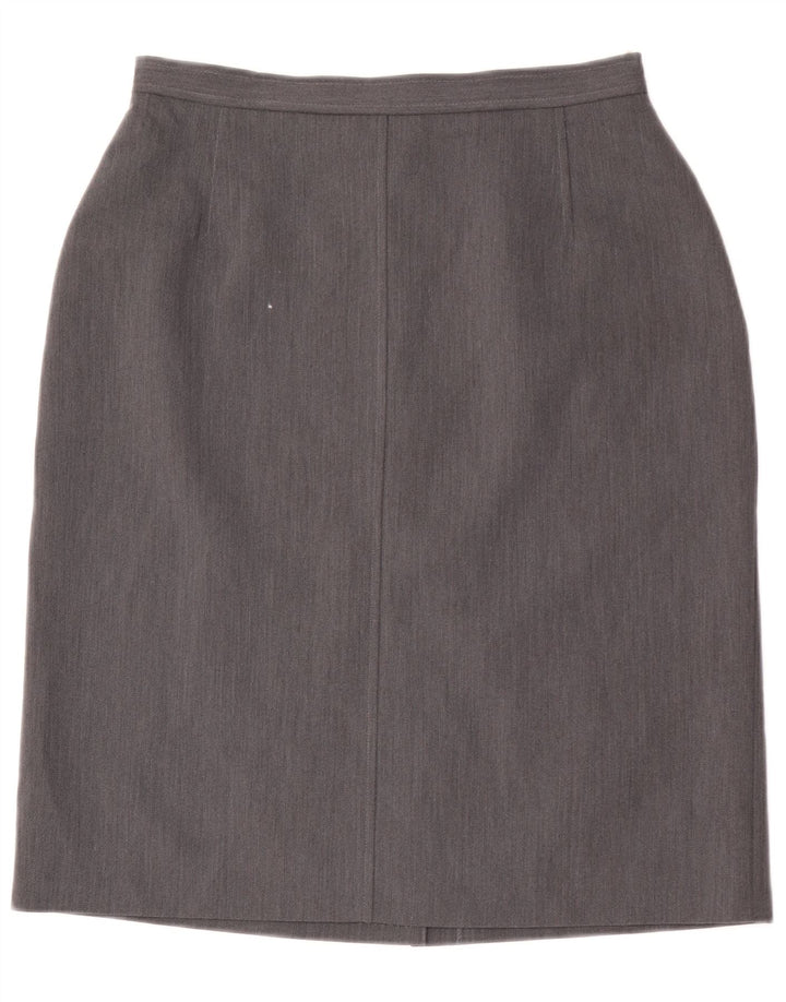 Женская прямая юбка St. Bernard UK 14 Medium W28 Серый полиэстер