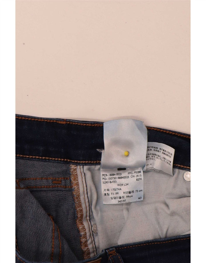 Женские джинсы Levi's 712 Slim W29 L29 Темно-синие