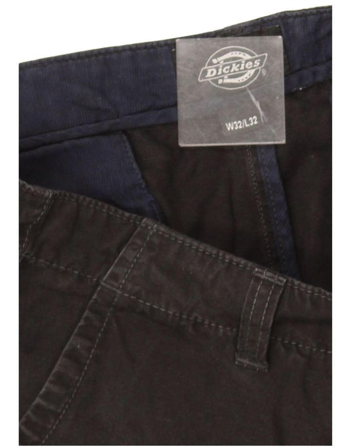 Мужские брюки-чиносы Dickies стандартного кроя W32 L32, серые, хлопковые