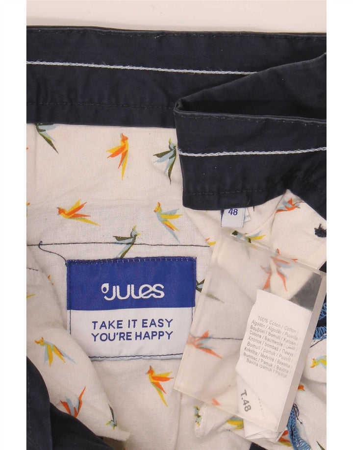 Мужские шорты чинос Jules W38 XL, темно-синие, хлопок