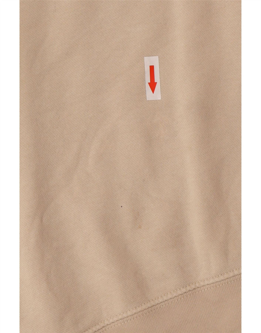 Женский джемпер с капюшоном Nike Oversized UK 14, средний бежевый, хлопок