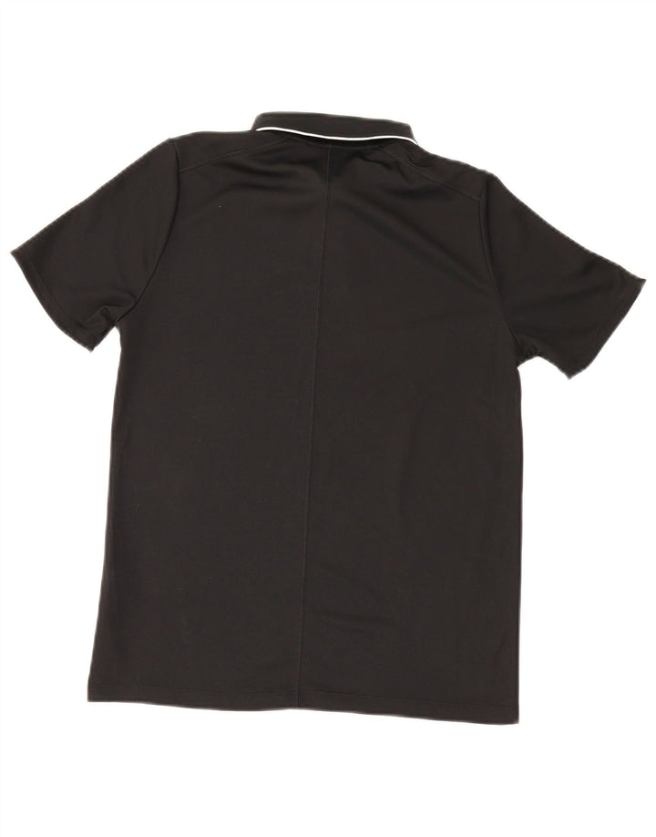 Рубашка-поло Nike для мальчиков Dri Fit, 12–13 лет, большая, черная, полиэстер