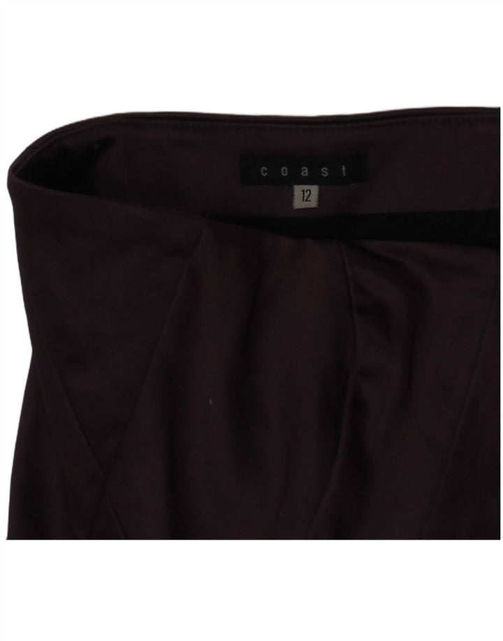 COAST Женский корсетный топ UK 12 Средний Фиолетовый Ацетат