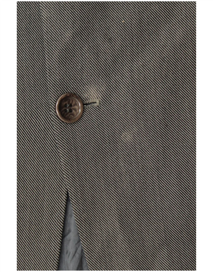 Мужской пиджак Armani Collezioni на 3 пуговицах IT 50 Medium Grey Wool