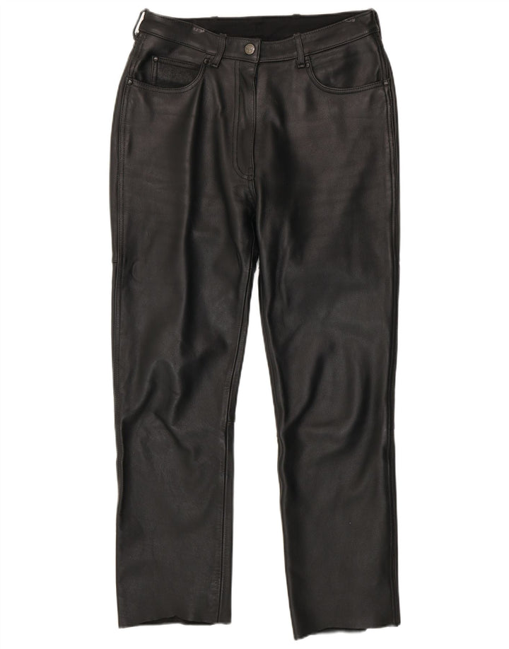Брюки женские кожаные Hein Gericke EU 40 Medium W30 L29 черные кожаные