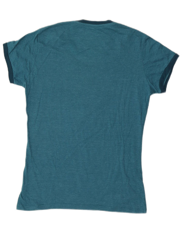 Женская футболка HARD ROCK CAFE с красивым рисунком, топ UK 14, большой синий хлопок