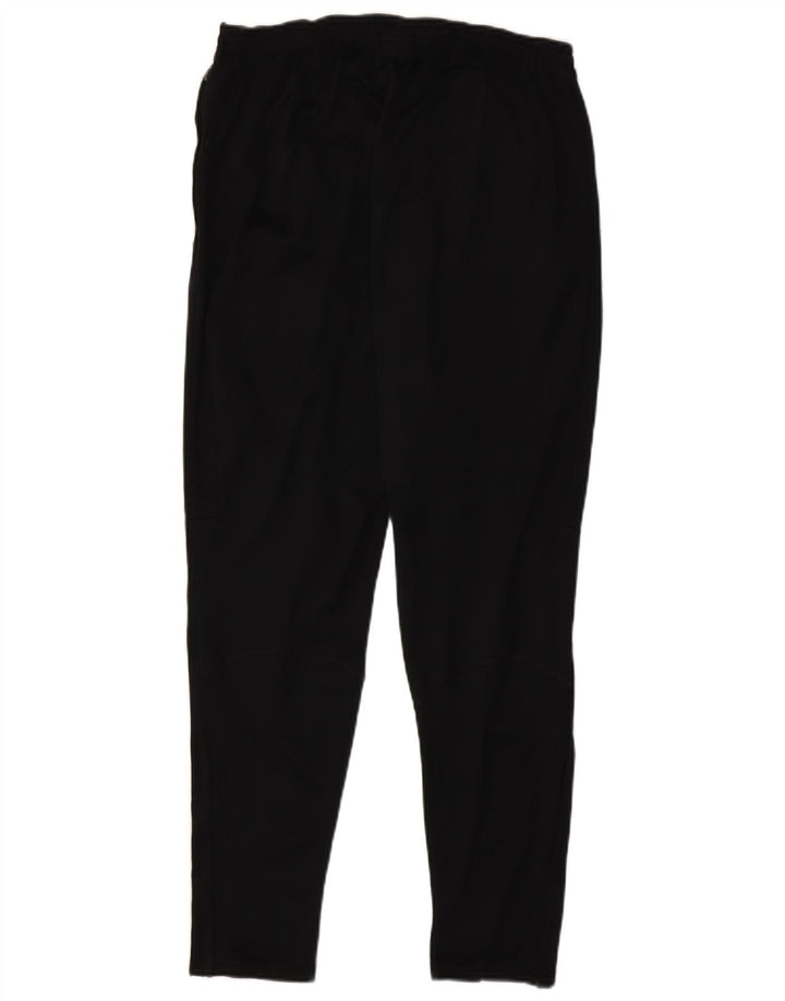 Женские спортивные брюки Nike Dri Fit UK 14, большие черные полиэстеровые брюки