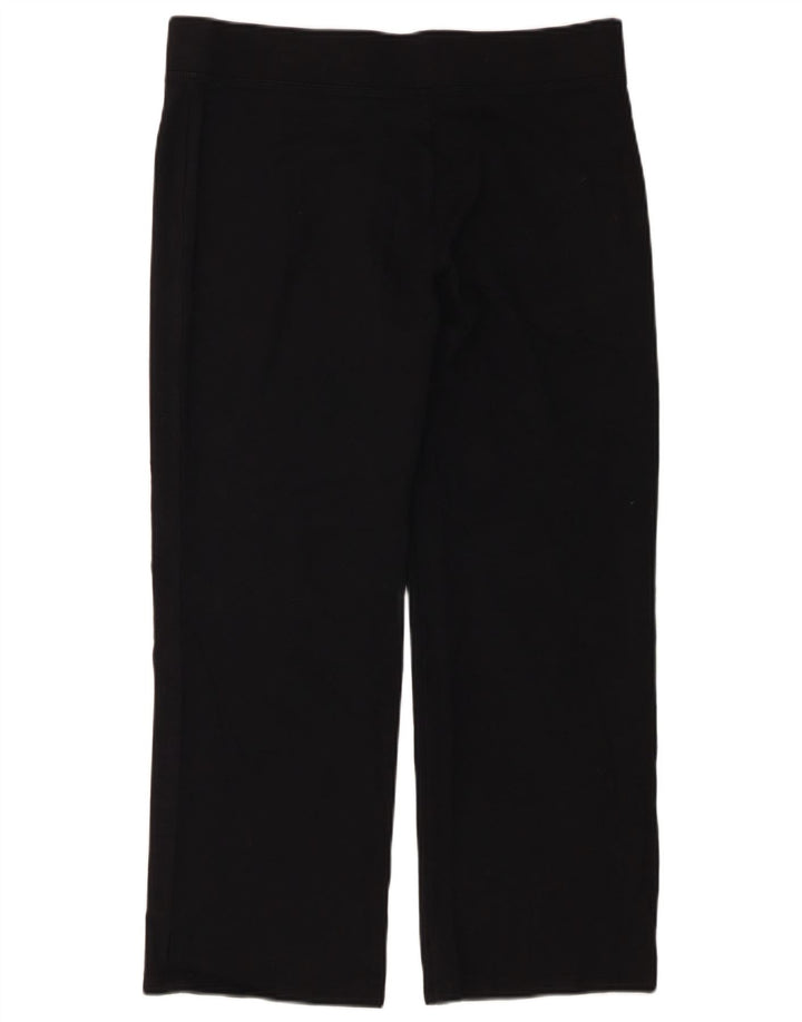 Женские леггинсы MARKS & SPENCER UK 14, большие черные, хлопковые