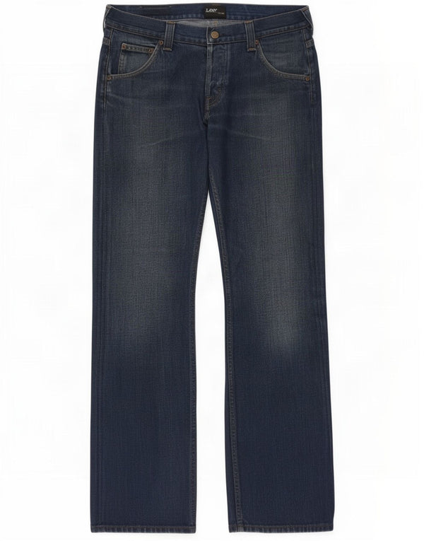 Джинсы Lee Mens Flint Regular Fit Bootcut W34 L34, синие, хлопок