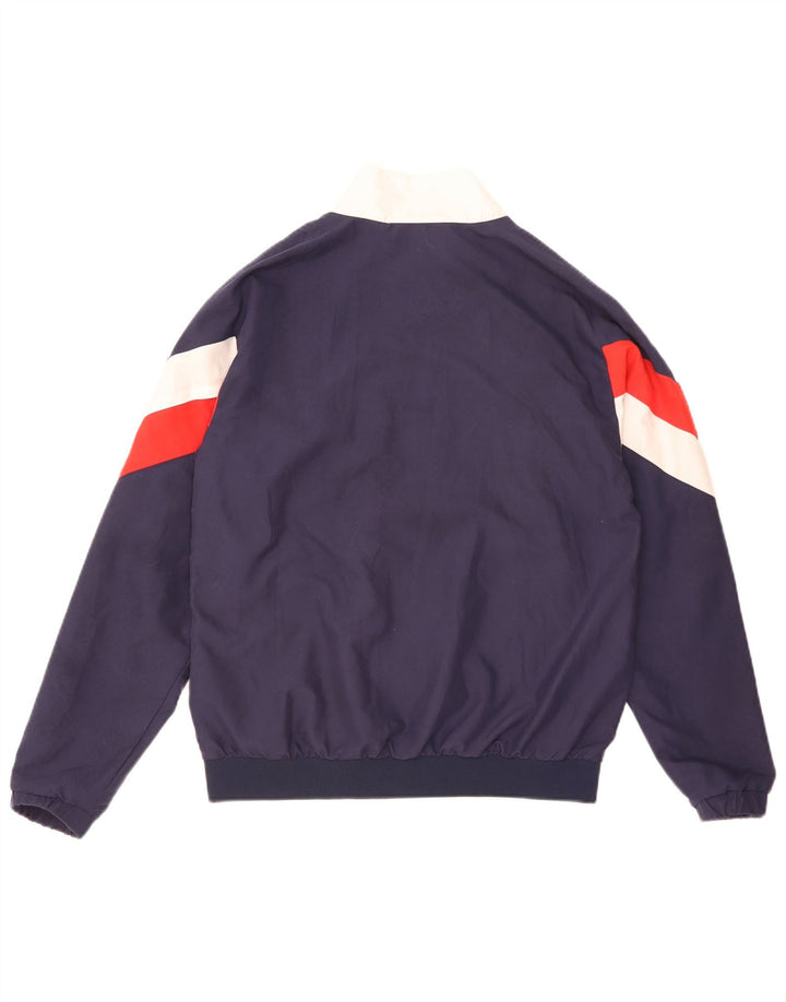Fila Мужской спортивный костюм с графическим рисунком XS Темно-синий с цветными блоками