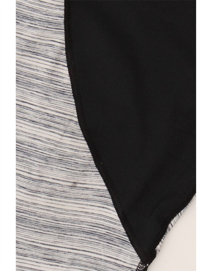 Женские леггинсы-капри Champion UK 18 XL, полиэстер в черную полоску