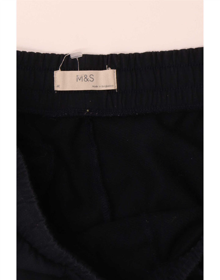 Женские спортивные брюки Marks & Spencer UK 14, средний темно-синий, хлопок