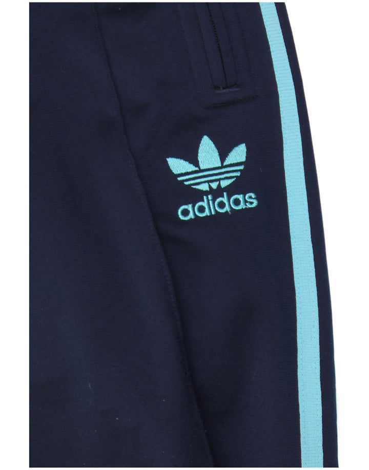 Женские спортивные брюки Adidas EU 36, маленькие, темно-синие, полиэстер