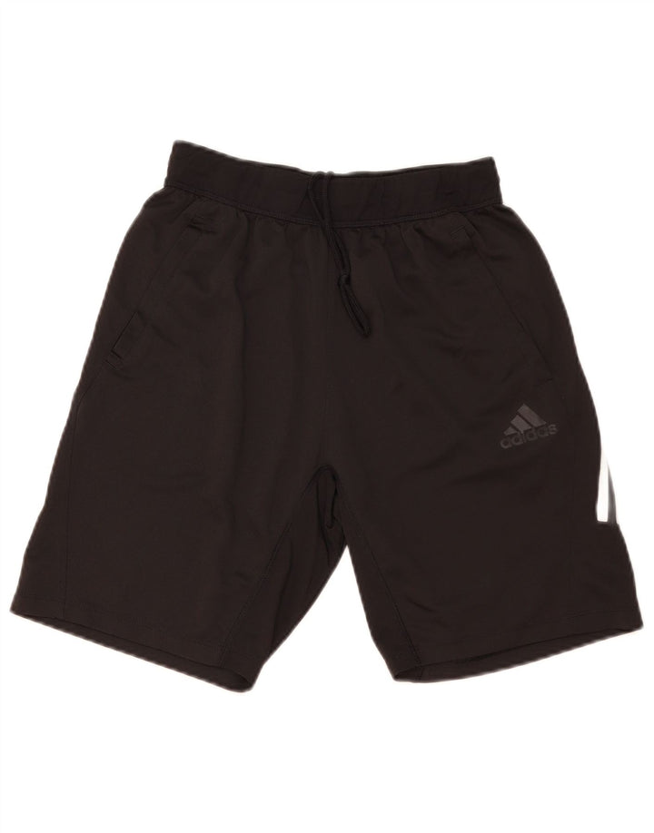 Мужские спортивные шорты Adidas Aeroready, маленькие черные из полиэстера