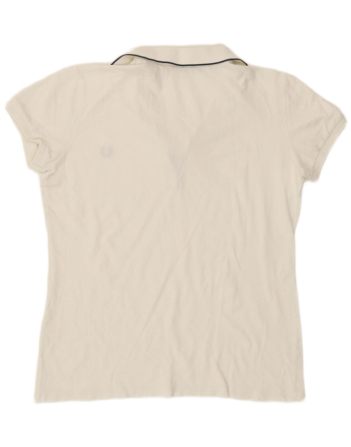 Женская рубашка поло Fred Perry UK 20 2XL белая