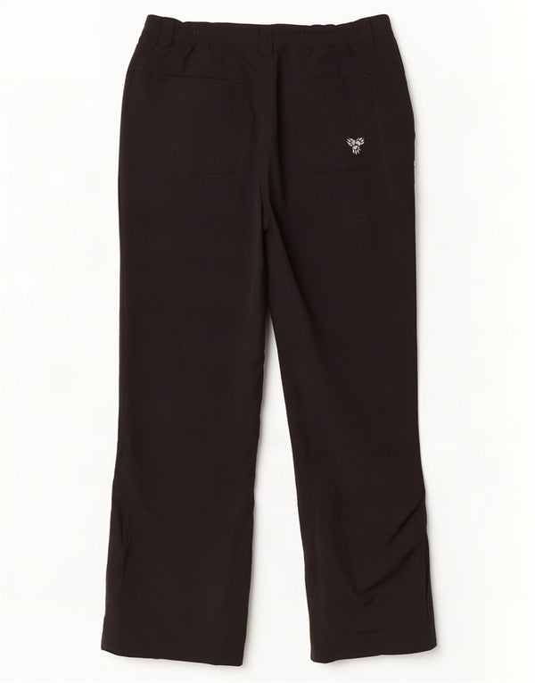 Женские брюки-ветровки Jack Wolfskin UK 12/14, средние W32 L30, черные